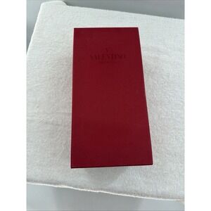 Valentino Garavani Authentic Red Shoe Gift Empty Box 12.5x6.2x4.5"